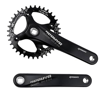 クランク  競技用自転車 Amazon | ドリフトマニアック 自転車クランクセット 50/34T 52